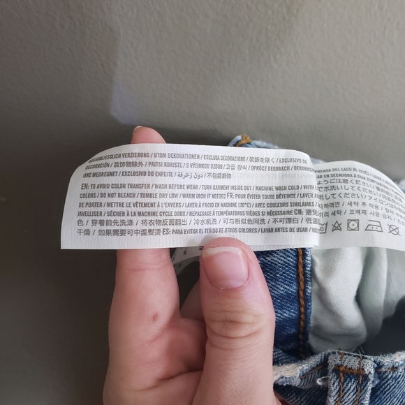 Abercrombie & Fitch 90s Straight Ultra High Rise Jeans Womens Size 4S / 27 - Picture 11 of 11